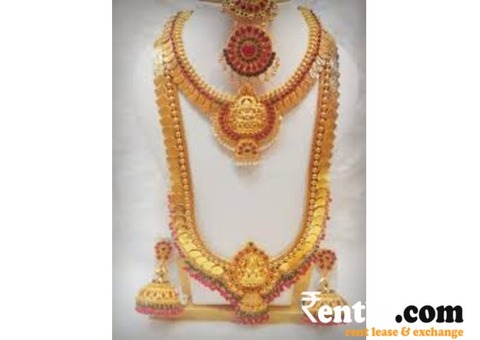 Bridal jewellery for rent in Erode