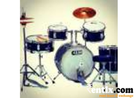 5pc Drum kit with Cymbals for Rent