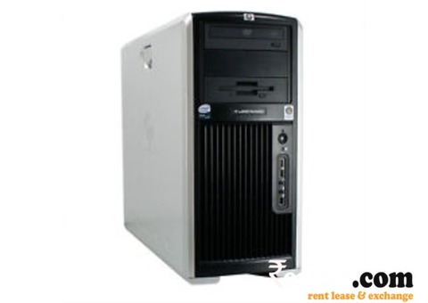 Hp xw8600 quad core dual procesor 3ghz work station for rent 
