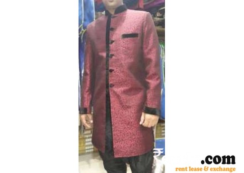 Indo western coat with black trouser for rent in Delhi
