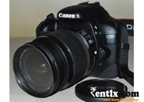 Canon 550D DSLR for Rent in Kolkata