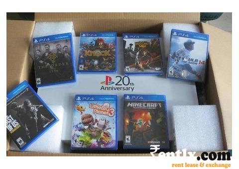 PS 4 Games and Consoles on Rent in Delhi 