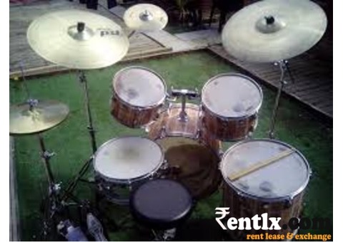 Musical Instrument Drum Set Available on Rent in Bangalore