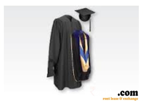 Graduation Gowns Available on Rent 