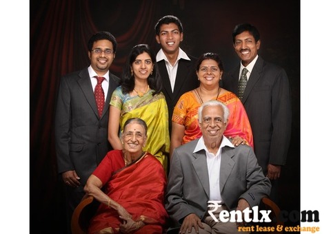 Family Portrait Photographers Service in Bangalore