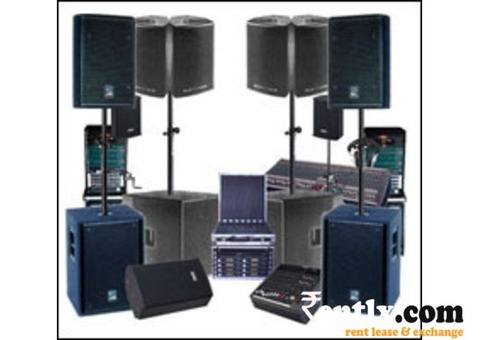 Audio Visual Equipment on Rent in Delhi