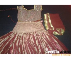Party Wear Stylish Lahenga on Rent in Ghaziabad
